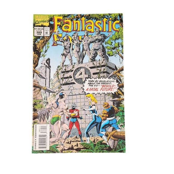 Marvel Fantastic Four #389 1994 Comic Book Collector Bagged Boarded - Picture 1 of 2